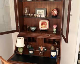 Gorgeous Secretary Desk and Decor Pieces