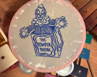 Vintage The Romper Room Tambourine