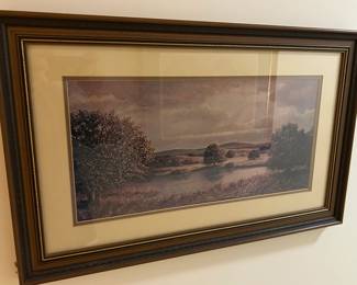 A great selection of framed artwork in all sizes.