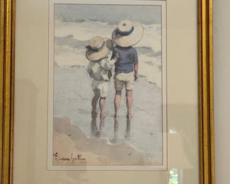 A great selection of framed artwork.