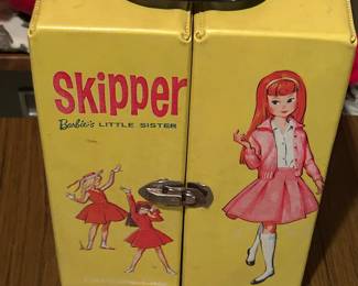1964 Skipper Doll Carrying Case w/ Contents