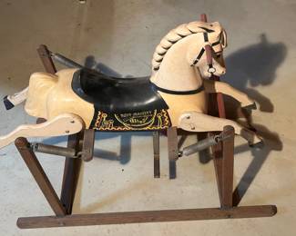 Rich Toys Davy Crockett Rocking Spring Horse
