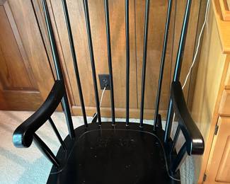 Nichols & Stone Vintage University of Georgia UGA Rocking Chair