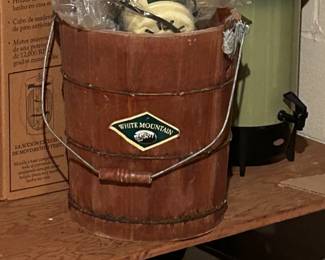 White Mountain Ice Cream Maker