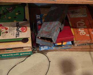 Huge Selection of Vintage Toys and Games