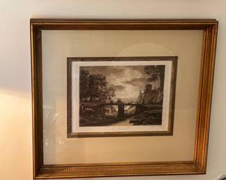 A great selection of framed artwork.