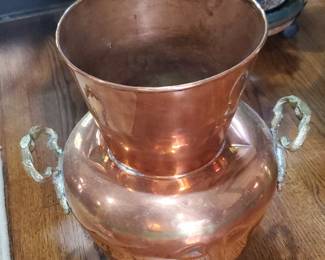 Copper Umbrella stand or Vase.