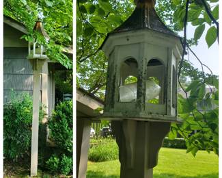 Bird Feeder makes a tall statement.
