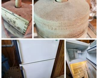 Hotpoint refrigerator, Pineapple butter mold.