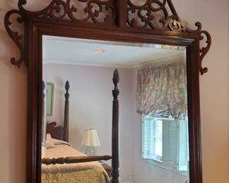 Baker, filigree, mirror! Notice the bed!!!