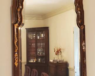 Love this Asian mirror.