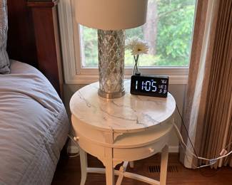 Matching lamps and end tables