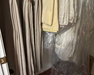 Table cloths, curtains