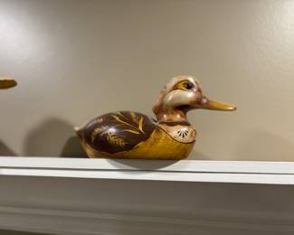 Hand painted duck