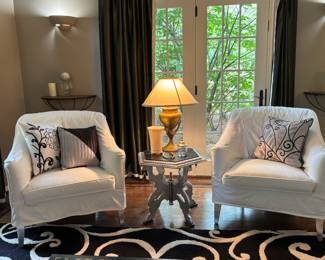 Matching living room chair set