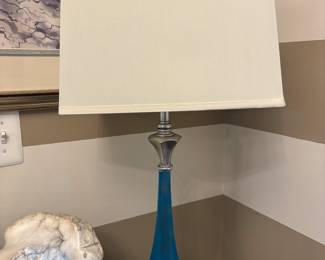 Cute blue lamp