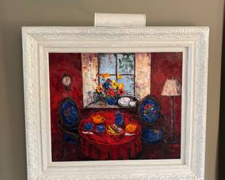 Original framed and signed art
