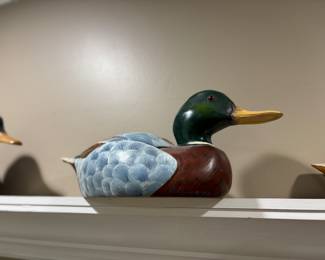 Hand painted duck