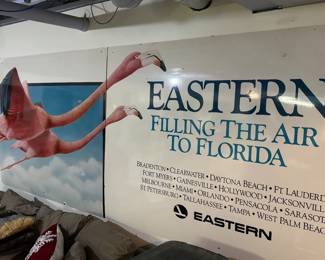 Large flamingo sign