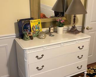 Cute white dresser