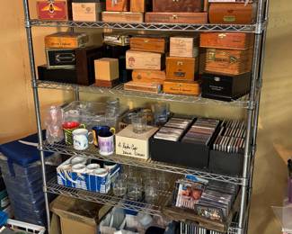 Metal rack shelving on rollers