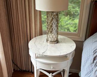 Matching lamps and end tables