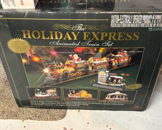 Holiday Christmas train set