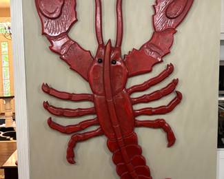 Lobster wall hanging