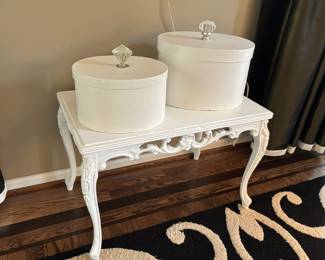 Vintage accent table