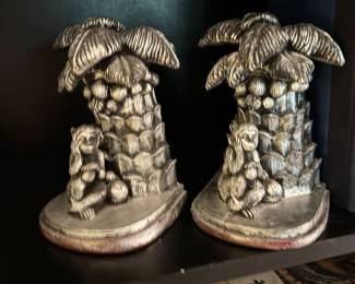 Monkey book ends