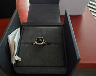David Yurman box and receipt size 7