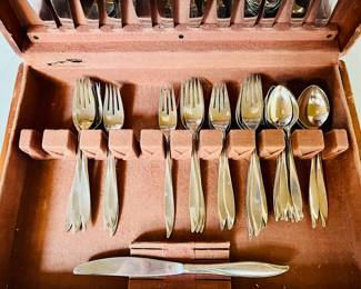 sterling flatware set