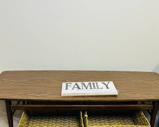 Mid-century coffee table