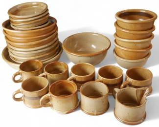 27-Piece Dansk Stoneware Set by Niels Refsgaard