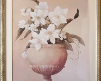 Annalee Shepard Golden Blossoms I Framed Art Print