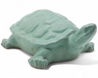 Vintage Ceramic Turtle w/ Speckled Glaze