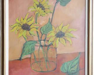 Framed Signed Original Artwork by Fran Keran