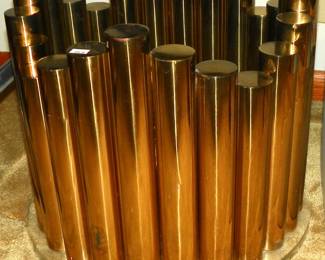 Church sanctuary brass planter