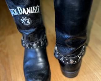 Jack Daniels leather boots