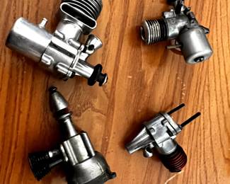 vintage model airplane motors