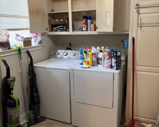 Cleaning supplies.