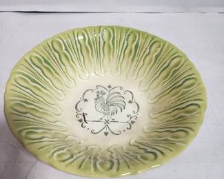 hand painted antique bowl