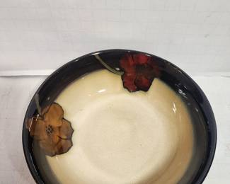 Pfaltzgraff painted poppies serving bowl