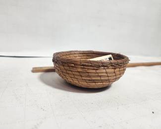 pine needle basket