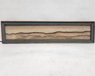 sandstone framed in vintage1930's frame