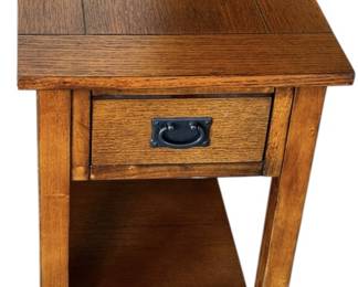 Wooden End Table