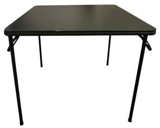 Cosco Black Metal Folding Table