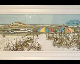 Signed and Numbered Beach Print