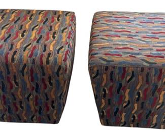 Ethan Allen Ottomans Pillows