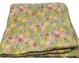Reversible Queen Bedspread